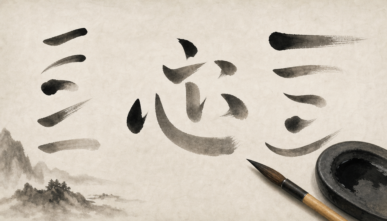 Kanji strokes and radicals explained for accurate kanji tattoo ideas